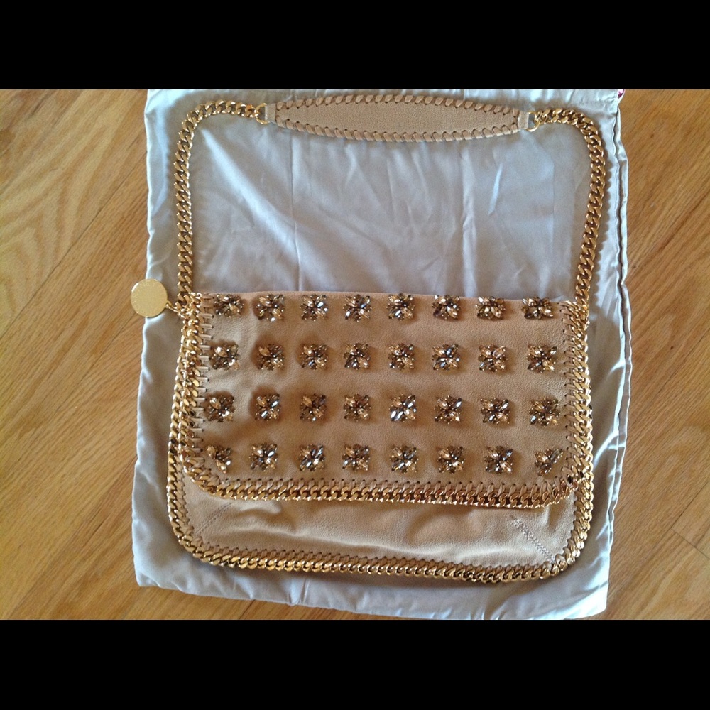 STELLA MCCARTNEY FALABELLA FLAP MESSENGER BAG